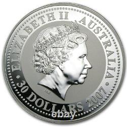 1 KILO kg 2009 Perth Lunar OX Silver Coin