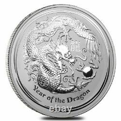 1 KILO kg 2012 Perth Lunar DRAGON Silver Coin