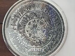 1 Kilo S. Korea Achilles Shield Silver Stacker Concave/Dome Coin 333 Mintage
