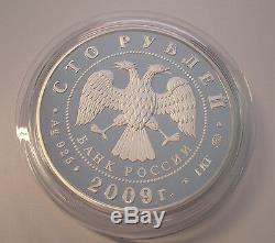 1 Kilo Silbermünze Silvercoin KALMYKIA KALMÜCK RUSSLAND 100 Rubel mit Zertifikat
