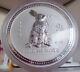 1 Kg Kilo Lunar I Year Of The Rabbit 1999 Bu, Hase In Stempelglanz, 1983 Pcs. Only
