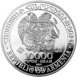 1 kg kilo 2019 Armenian Noah's Ark Silver Coin