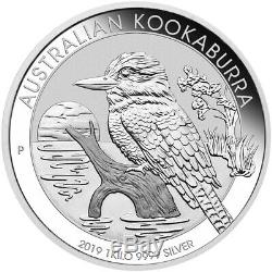 1 kg kilo 2019 Australian Kookaburra Silver Coin