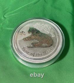1 kilo 2010 Perth Mint Lunar Year of the Tiger. 999 Silver Coin