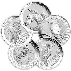 1 kilo Random Year Kookaburra Silver Coin Perth Mint