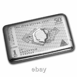 1 kilo Silver Coin Bar 2022 Tokelau Silver Note (Pressburg) SKU#249046