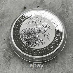 1992 Australia. 999 Silver 3 Coin Set 2oz 10oz 32.15oz Kilo Original Box And COA