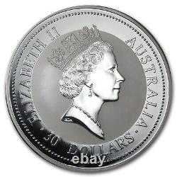 1996 Australia 1 kilo Silver Kookaburra BU