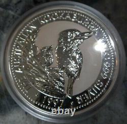1997 1 Kilo. 999 Fine Silver Australian Kookaburra 30 Dollar Coin