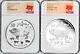 2-coin-set 2019 Lunar Year Of The Pig Kilo Silver $30 Ngc Pf70+ms70 Proof+bu Er