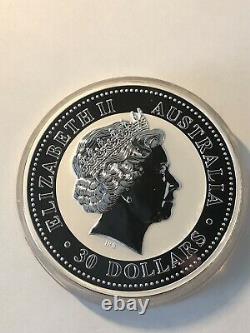2002 Australia Year Of The Horse. 999 Silver Kilo Coin
