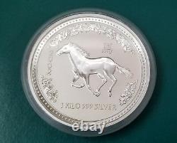 2002 Kilo Silver Australian Lunar Year Of The Horse­ Series I