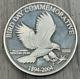 2004 Liberia Bird Day Commemorative $200 Proof Half Kilo. 9999 Silver Coin
