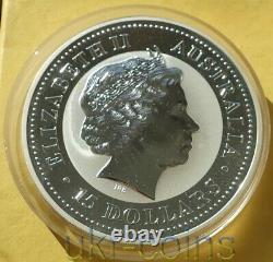 2005 Australia 1/2 Kilo Kg Silver Colored Coin Lunar I Year of the Rooster $15