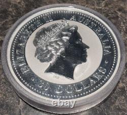 2006 1 Kilo kg. Silver Australian Kookaburra in Capsule Low Mintage of 4467