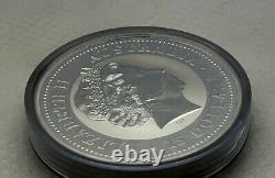 2006 Australia 1/2 Kilo 999 Silver $15 Colorized Dog Year Coin German Shepherd