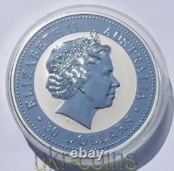 2007 Australia $30 Lunar I Year of the Pig 1 Kilo Kg Silver Colored Coin BU