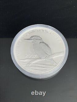 2007 Australian Kookaburra Fine Silver 1 Kilo Coin Perth Mint Kilogram 999