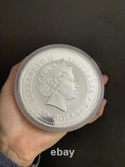 2007 Australian Kookaburra Fine Silver 1 Kilo Coin Perth Mint Kilogram 999