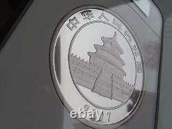 2007 China Panda S300Y NGC PF69 silver kg kilo kilogram proof 300 yuan