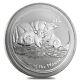 2008 1 Kilo Silver Lunar Year Of The Mouse Bu Australian Perth Mint In Cap