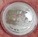 2008 Australia $15 Perth Lunar Ii Year Of The Mouse Rat 1/2 Kilo Silver Coin Bu