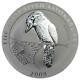 2008 Australian Silver Kookaburra 1 Kilo Coin Perth Mint