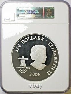 2008 Silver 1 kilo $250 Canada Towards Confederation NGC PF69 Ultra Cameo