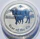 2009 Australia Lunar Ii Year Of The Ox $15 Dollar Perth 1/2 Kilo Silver Coin