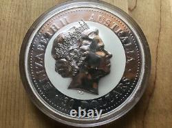 2009 Australian Kookaburra Kilo 999 fine silver coin