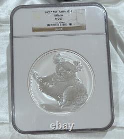 2009-P Australia $30 Silver Koala 1 Kilo NGC MS-69 LOC SC1