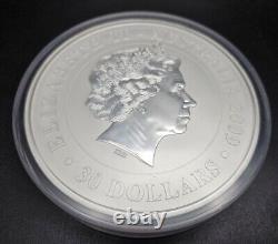 2009 P Australia Koala. 999 Silver Kilo $30 In Capsule