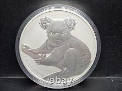 2009 P Australia Koala. 999 Silver Kilo $30 In Capsule