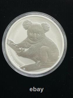 2009 P Koala 1 Kilo Silver Coin In Capsule