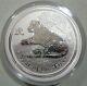 2010 1 Kilo. 999 Silver Lunar Year Of Tiger Perth Mint Withmint Capsule