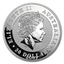 2010 Australia 1 kilo Silver Kookaburra BU