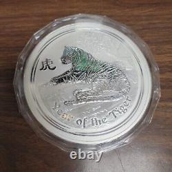 2010 P $30 Australia. 999 Silver 1 Kilo Coin Year of the Tiger