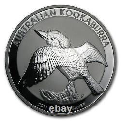 2011 Australia 1 kilo Silver Kookaburra BU SKU #59007