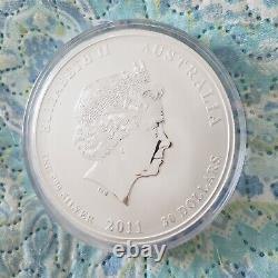 2011 Australia Perth 1 kilo. 999 fine Silver Year of the Rabbit BU SKU #59010