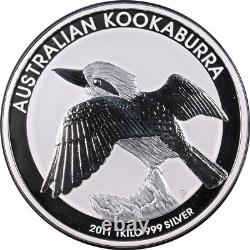 2011 Australia Silver Kookaburra 1 Kilo. 999 Fine Silver OGP Capsule