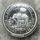 2011 Elephant Somalia Kilo Coin 32.15 Oz. 999 Silver Somalian Wildlife