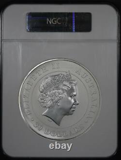 2011-P Australia $30 Silver Koala 1 Kilo NGC MS-69