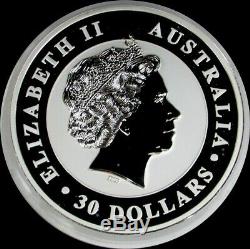 2011 SILVER AUSTRALIA 32.15 OZ KILO Kg KOOKABURRA $30 COIN PERTH MINT