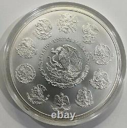 2012 1 Kilo Silver Mexico Libertad OMP (Rare 2300 mintage)