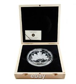 2012 $250 Maple Leaf Forever 1 Kilo. 9999 Fine Silver Coin Royal Canadian Mint