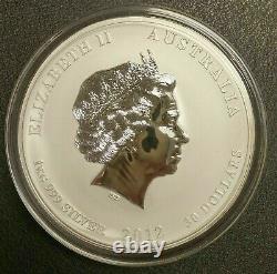 2012 $30 Australia Lunar Dragon 1 Kilo Colorized Silver Zodiac Bullion Coin