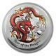 2012 Australia 1 Kilo Silver Year Of The Dragon Bu (colorized) Sku #67644
