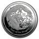 2012 Australia 1 Kilo Silver Year Of The Dragon Proof