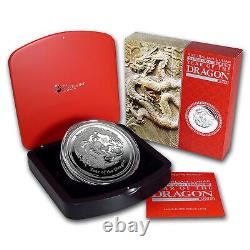 2012 Australia 1 kilo Silver Year of the Dragon Proof