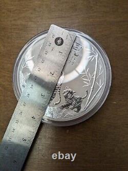 2012 Australia $30 1 Kilo. 999 Silver Year of the Tiger Reverse Proof Coin #C995